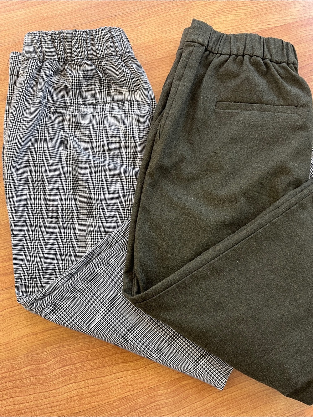 Anne Taylor Loft two pairs pull on work trousers